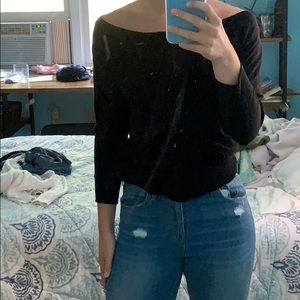 American Eagle Boat Neck Sweater